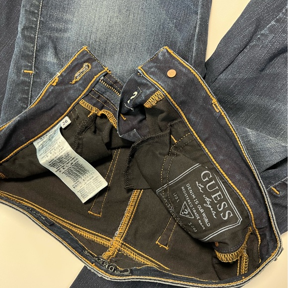 GUESS LOS ANGELES BRITTNEY SKINNY MD WASH SZ 26 B88 - Picture 3 of 8